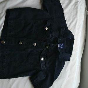 Short sleeve jean jacket